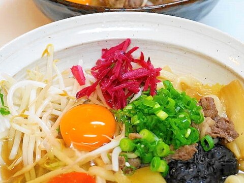 是非ともすき焼きを残して！すき焼き風うどん